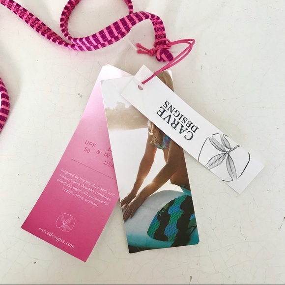 BRAND NEW WITH TAGS Beautiful Palm Tree Carve Designs Solana Bikini Bottoms - Picture 8 of 9